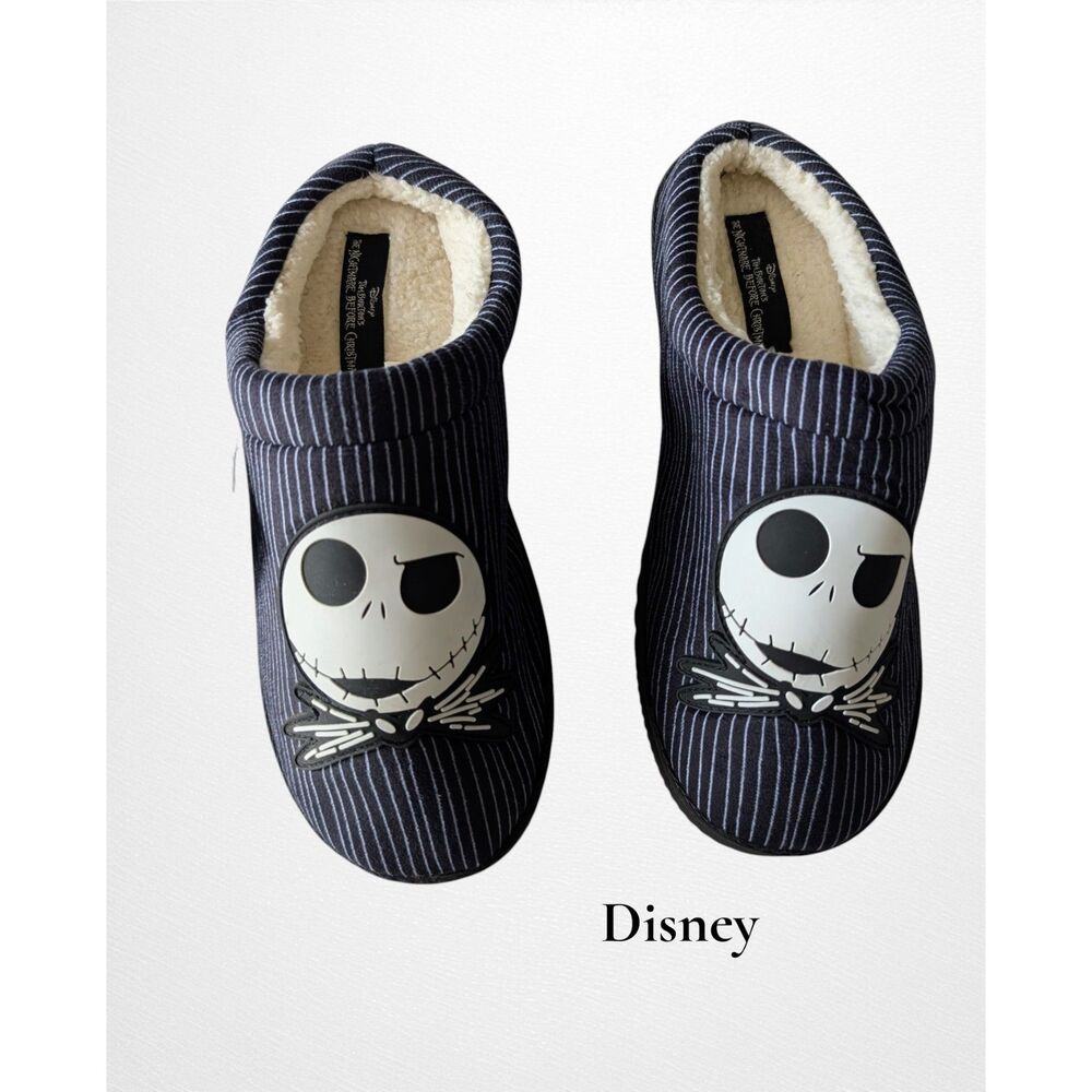 Disney The Nightmare Before Christmas Jack Skellington Slippers
